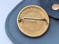 Christian dior goldplated pendant met parel - afbeelding 5 van  5