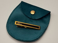 Christian dior goldplated tie-pin/stropdashouder - afbeelding 1 van  2