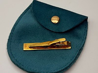 Christian dior goldplated tie-pin/stropdashouder - afbeelding 2 van  2
