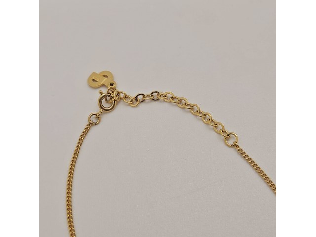 Christian dior his & hers goldplated collier set - afbeelding 8 van  8