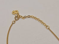 Christian dior his & hers goldplated collier set - afbeelding 8 van  8