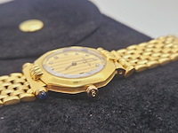 Christian dior horloge met goudkeurmerk en diamantjes - afbeelding 5 van  7