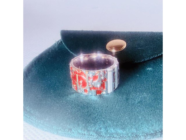 Christian dior trotter ring - inclusief etui. - afbeelding 1 van  7