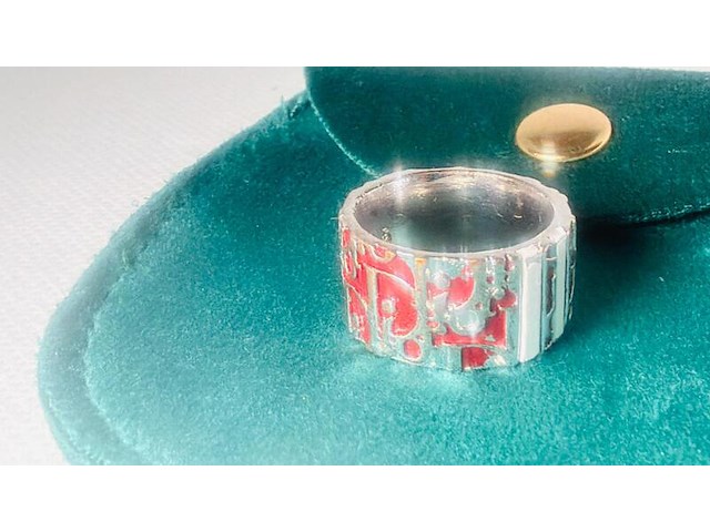 Christian dior trotter ring - inclusief etui. - afbeelding 2 van  7