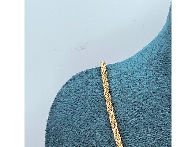 Christian dior vintage goldplated collier - afbeelding 4 van  6