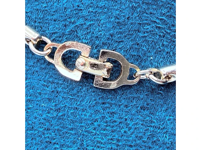Christian dior vintage goldplated collier - afbeelding 5 van  6