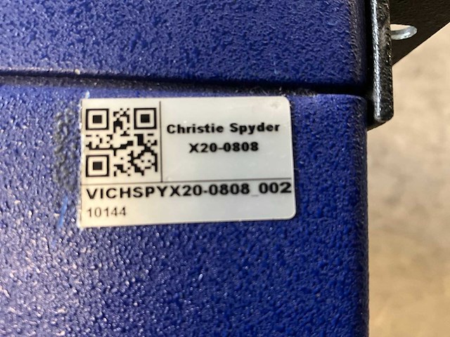 Christie spyder x20-0808 8×8 video-processor switch - afbeelding 7 van  7