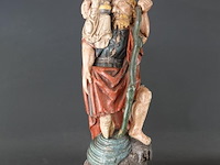 Christoffel met kind op de schouder - afbeelding 3 van  5