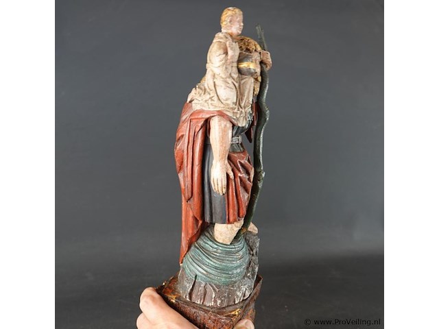 Christoffel met kind op de schouder - afbeelding 4 van  5