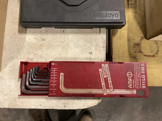 Chrom- vanadium 911lg bm8 imbussleutelset - afbeelding 1 van  3