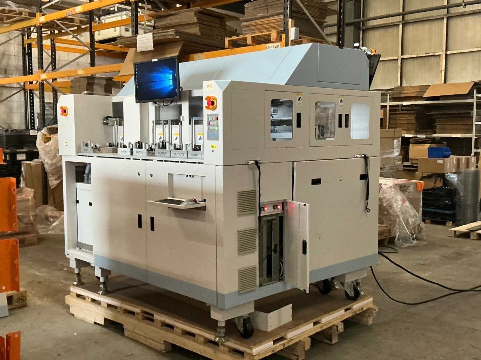 Chroma 3160c tri-temp octal sites pick and place handler