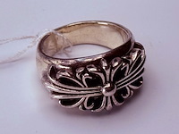 Chrome hearts ''keeper'' sterling zilveren ring - afbeelding 1 van  8