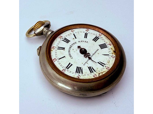 Chronomètre naval zakhorloge met primus houder - afbeelding 4 van  7