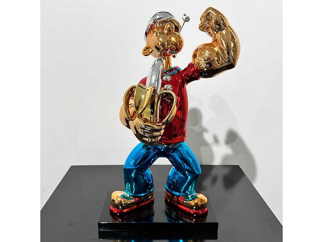 Chroom & hars van apple ‘popeye banana’ - afbeelding 1 van  5