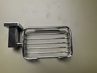 Chroom zeephouder mandje - afbeelding 2 van  3