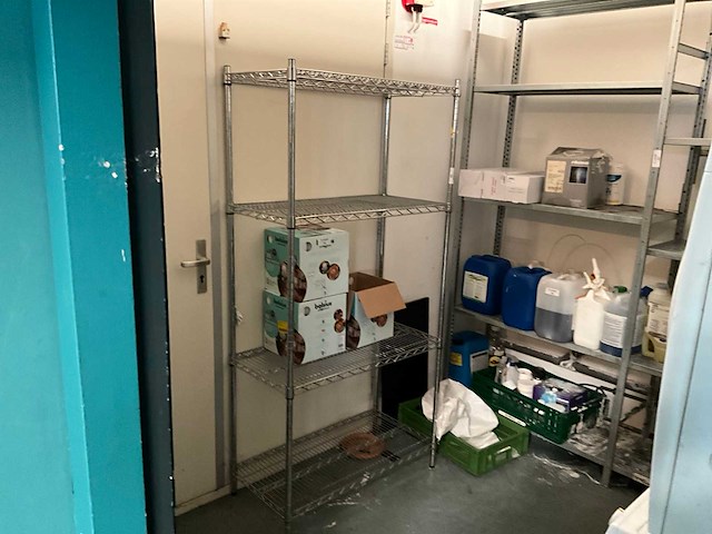 Chroomstalen stelling - afbeelding 1 van  4