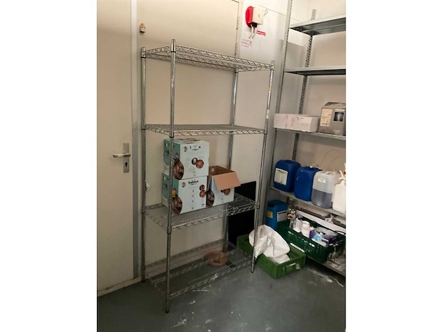 Chroomstalen stelling - afbeelding 2 van  4