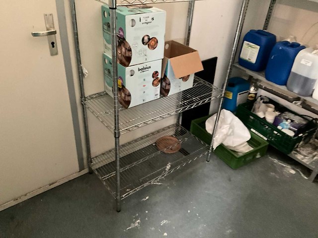 Chroomstalen stelling - afbeelding 4 van  4