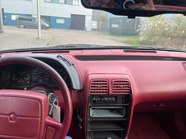 Chrysler lebaron 3.0i v6 lx conv., automaat, sf-lb-43 - afbeelding 6 van  17