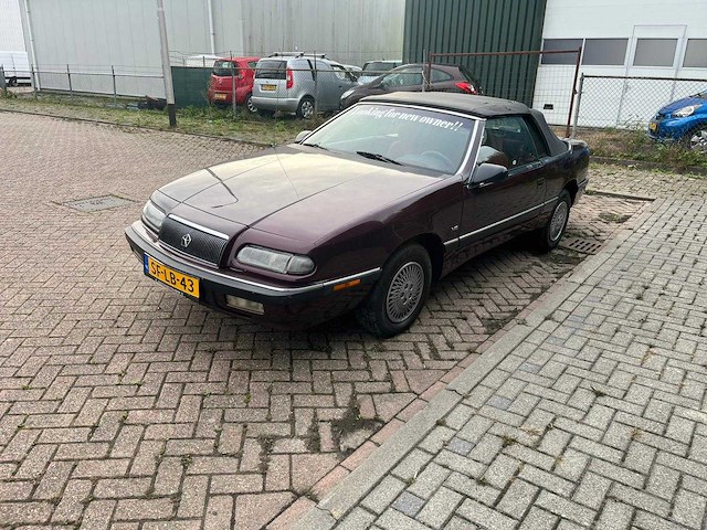 Chrysler lebaron 3.0i v6 lx conv., automaat, sf-lb-43 - afbeelding 1 van  17