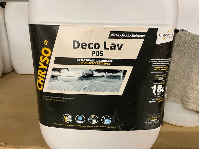 Chryso deco lav p05 oppervlaktevertrager - afbeelding 3 van  9