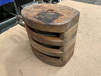 Chugoku kogyo co ltd vintage marine katrolblok - afbeelding 2 van  6