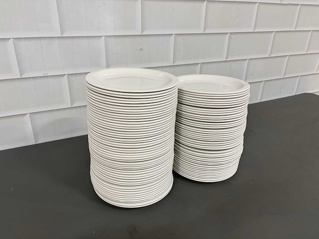 Churchill - lunchbord porselein (90x) - afbeelding 1 van  3