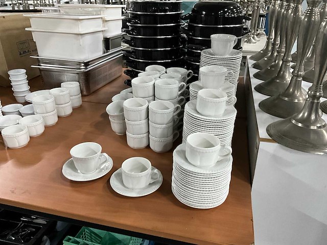 Churchill koffiekoppen met schotel (42x) - afbeelding 2 van  5