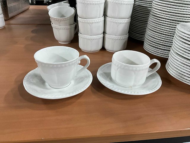 Churchill koffiekoppen met schotel (42x) - afbeelding 3 van  5