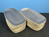 Churchill stonecast blueberry chefs oblong bord (30x)