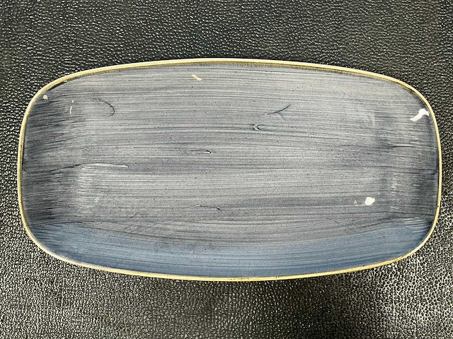 Churchill stonecast blueberry chefs oblong bord (30x) - afbeelding 3 van  5
