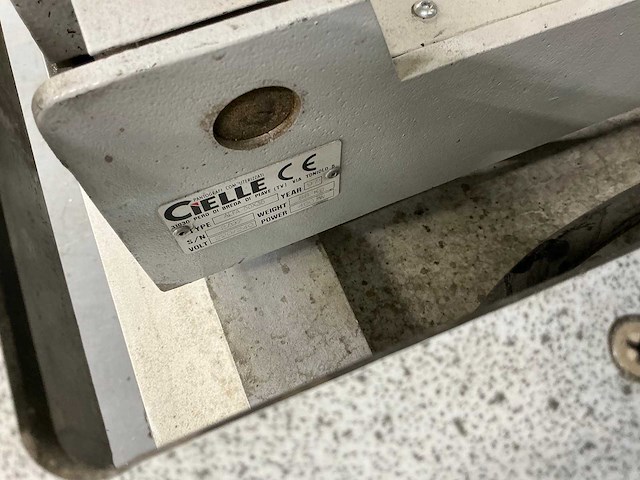 Cielle - 1997 - alfa 50x35 - horizontaal cnc-bewerkingscentrum - afbeelding 10 van  21