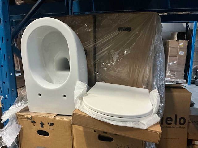 Cielo enjoy toiletpot met wc-bril - afbeelding 1 van  2