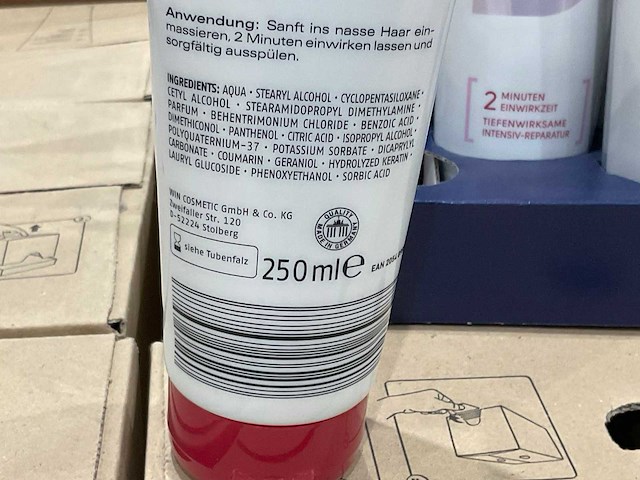 Cien - professional - keratine - professionele haar herstel kuur 250 ml (546x) - afbeelding 9 van  9