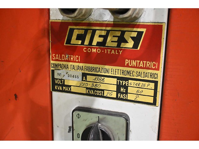 Cifes star 25p p puntlasmachine - afbeelding 5 van  7