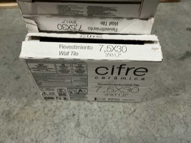 Cifre resvestimiento - 30 x 7,5 cm - wandtegel 3 m2 - afbeelding 4 van  6