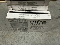 Cifre resvestimiento - 30 x 7,5 cm - wandtegel 3 m2 - afbeelding 4 van  6