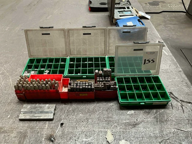 Cijfer en slagletter sets (9x) - afbeelding 1 van  8