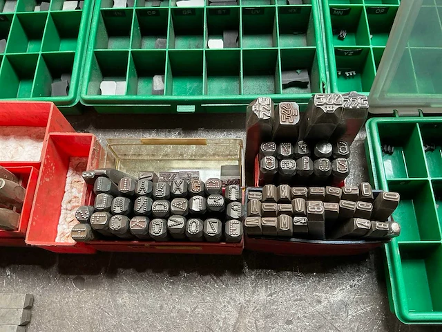 Cijfer en slagletter sets (9x) - afbeelding 7 van  8