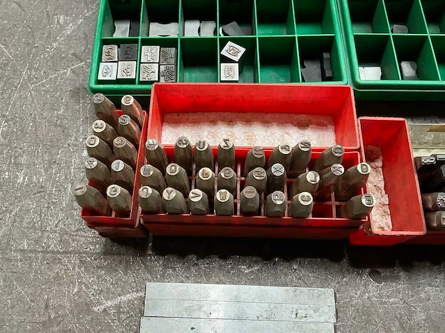 Cijfer en slagletter sets (9x) - afbeelding 5 van  8