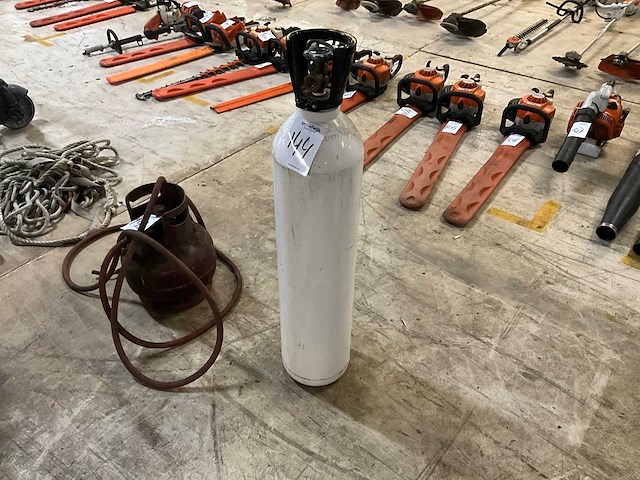 Cilinder / fles - voor hogedrukgas - gasfles perslucht - afbeelding 1 van  4