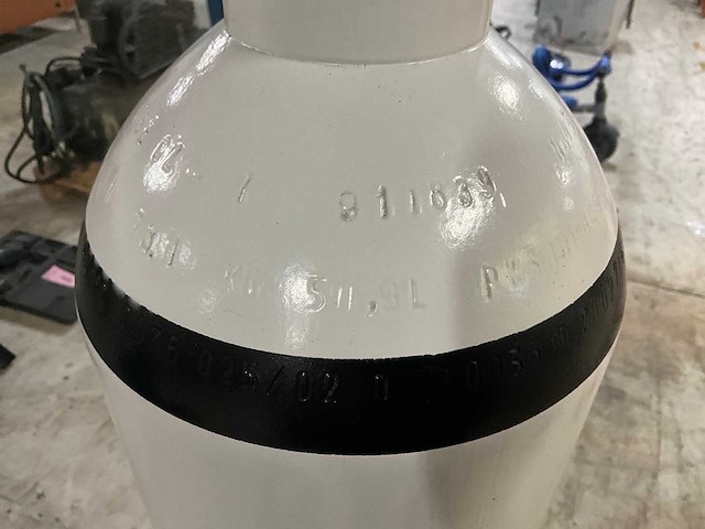 Cilinder / fles - voor hogedrukgas - gasfles perslucht - afbeelding 3 van  6