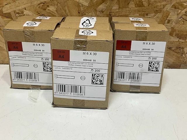 Cilinderschroef m6x30 (1400x) - afbeelding 2 van  3