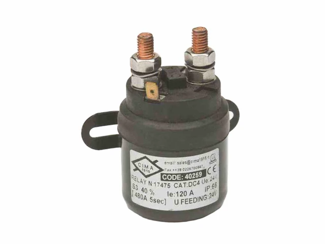 Cima solenoid schakelrelais 24v | 120a - 40259 - afbeelding 1 van  5