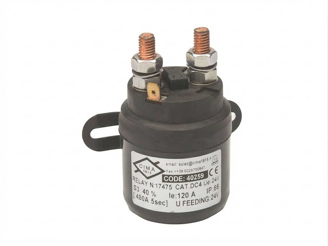 Cima solenoid schakelrelais 24v | 120a - 40269 - afbeelding 1 van  5