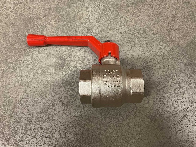 Cimberio cim 14 1.1/2” bolkraan met volle doorgang (36x) - afbeelding 1 van  2