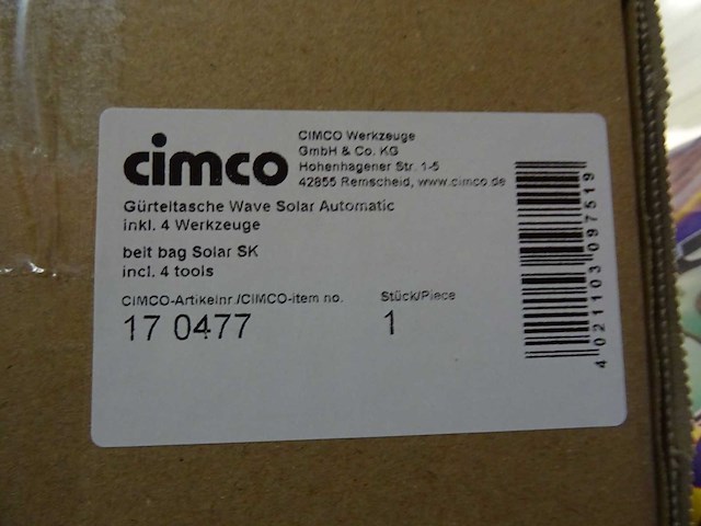 Cimco - 170477 - solar/pv set - afbeelding 4 van  4