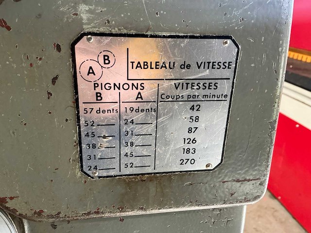 Cincinnati m127 steekmachine - afbeelding 11 van  12