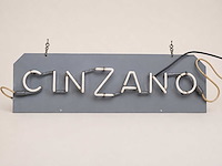 Cinzano neonreclame - afbeelding 1 van  1
