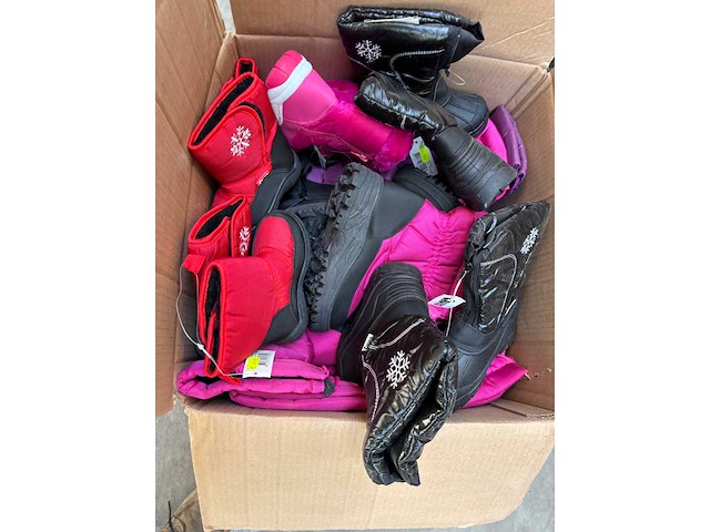 Circa 20 paar kinder sneeuwlaarsjes - afbeelding 1 van  3